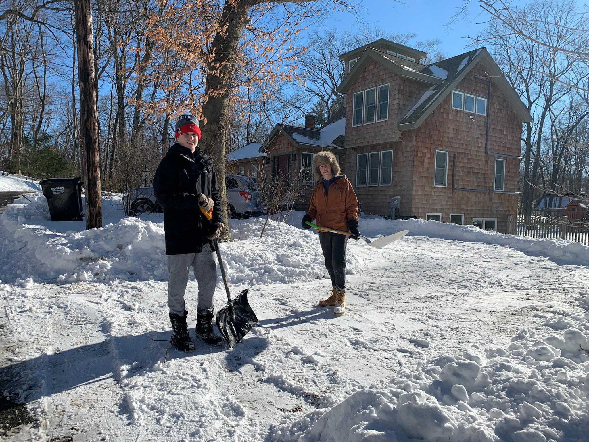 Snow removal for Ed Pesalman